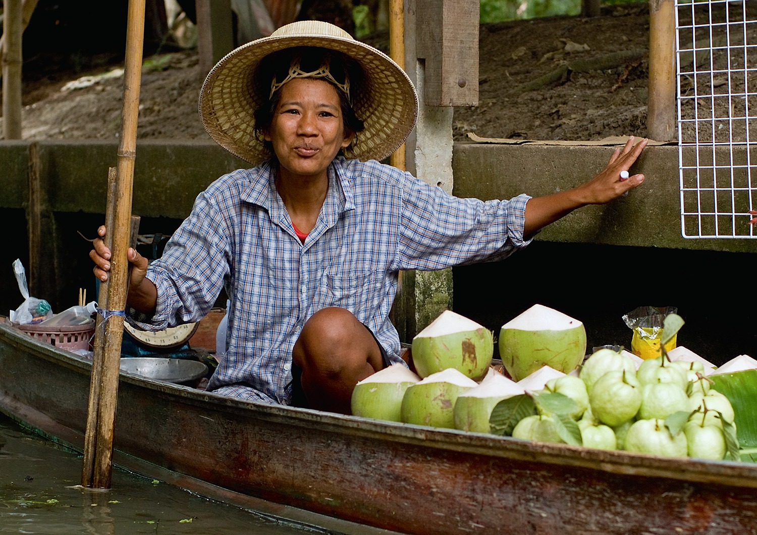 Floating Market vendor