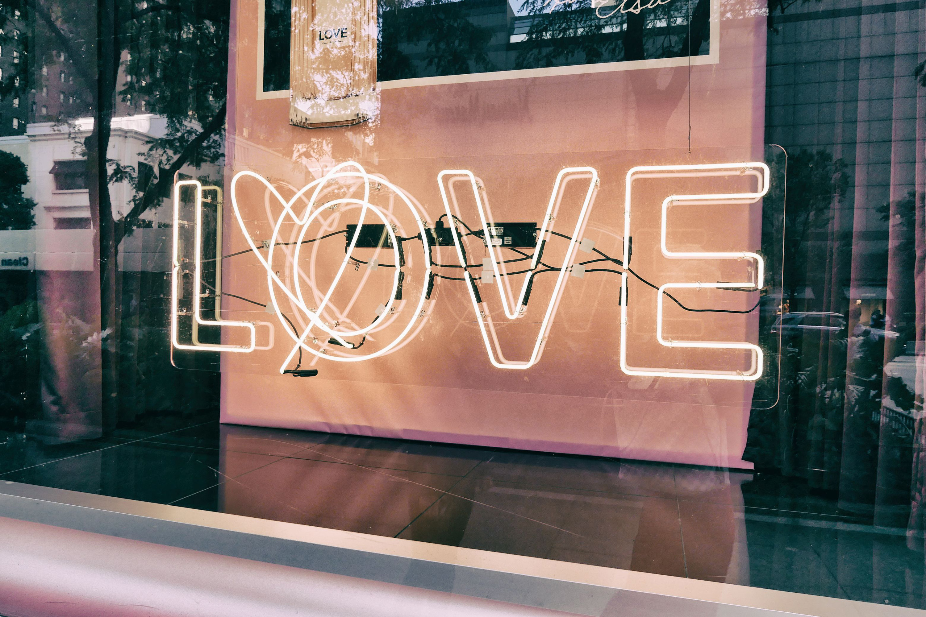 Neon Love Sign